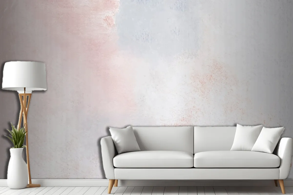 Pastel Oil Painting On Canvas Background Living Room Wallpaper