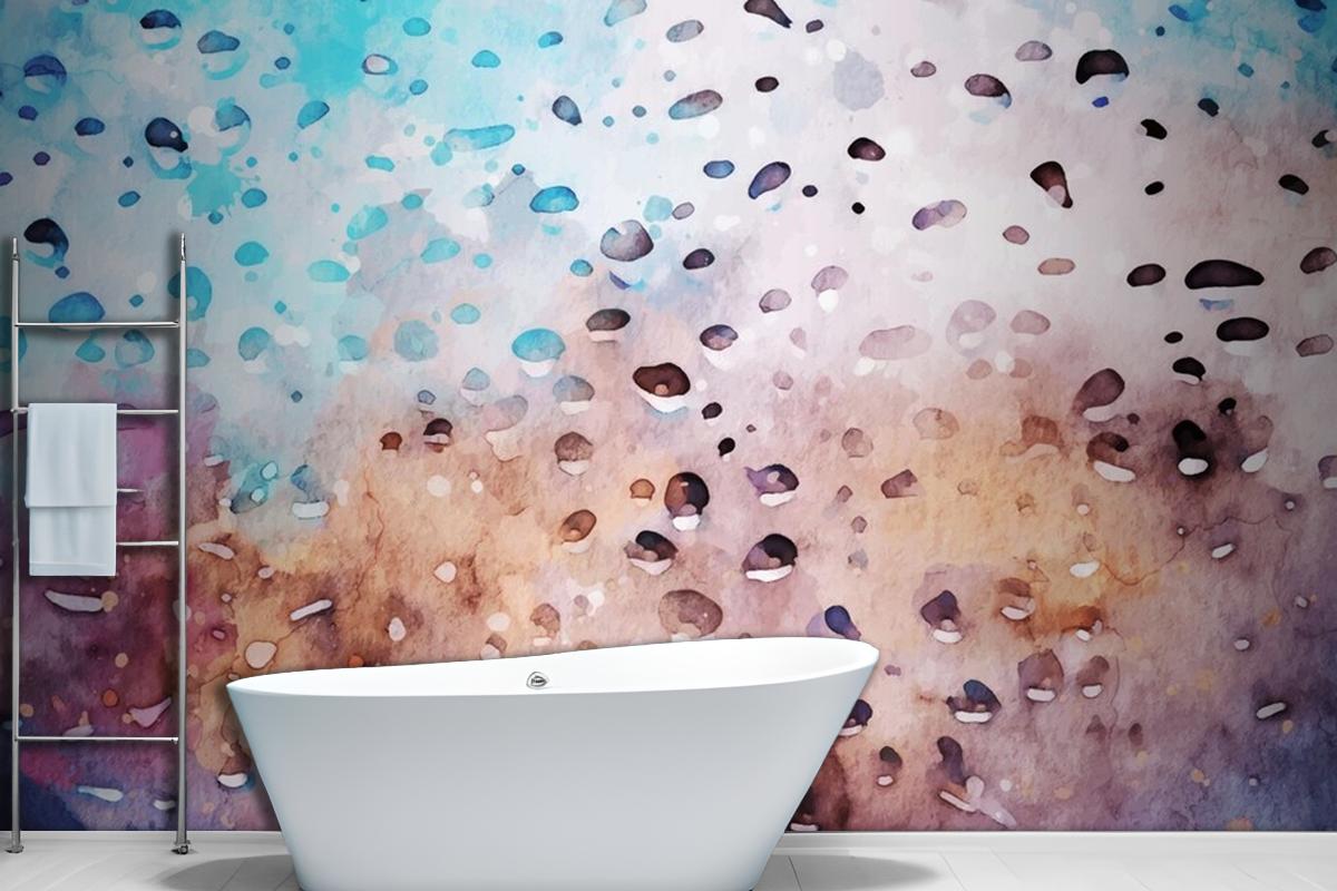 Splatter Ink Watercolor Texture Artwork Wallpaper Mural