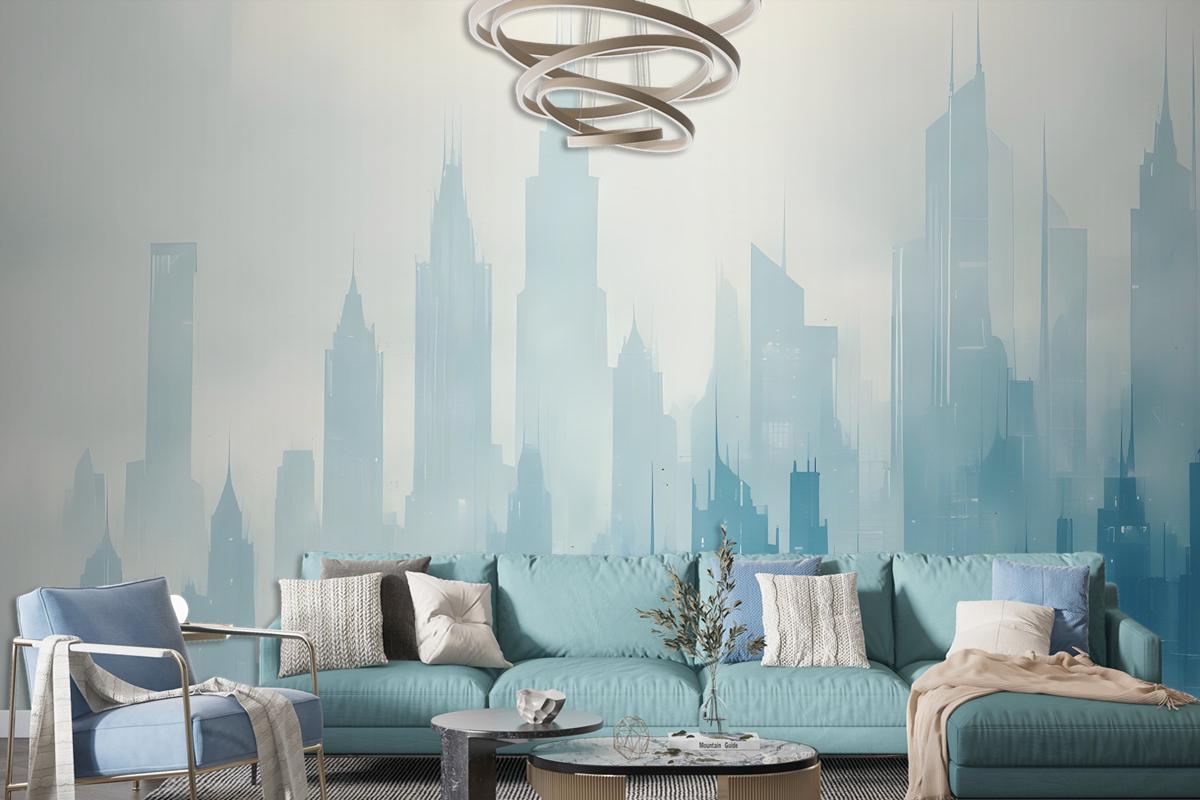 Cityscape Wallpaper Mural