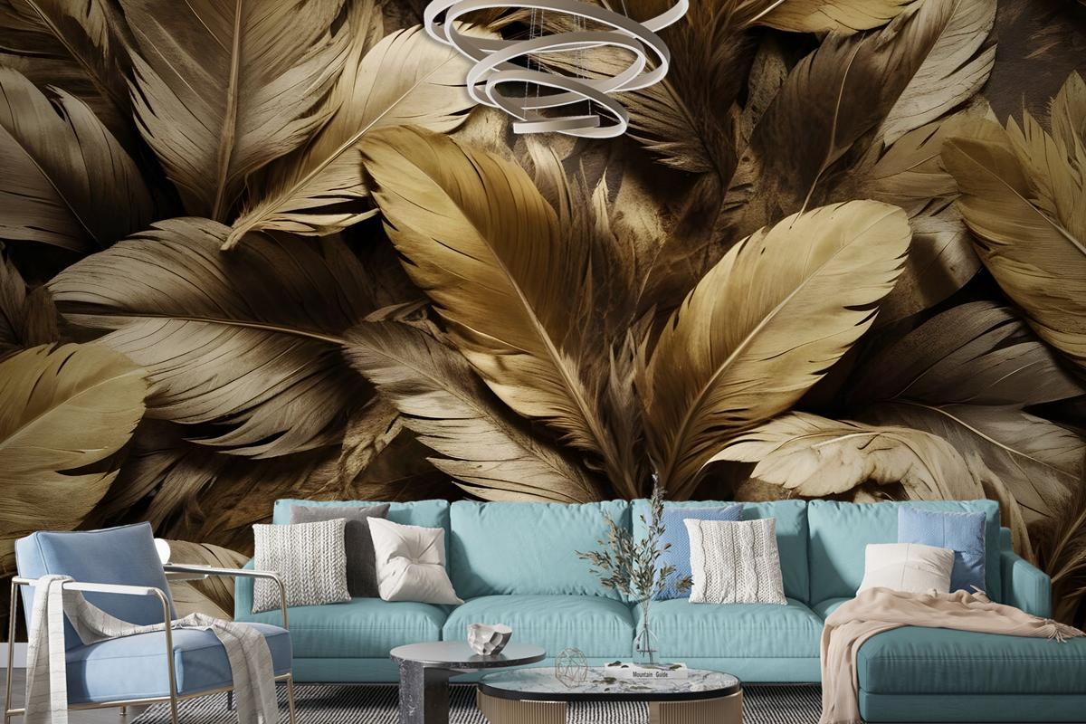 Dead Leaf Wallpaper Wallpaper Mural