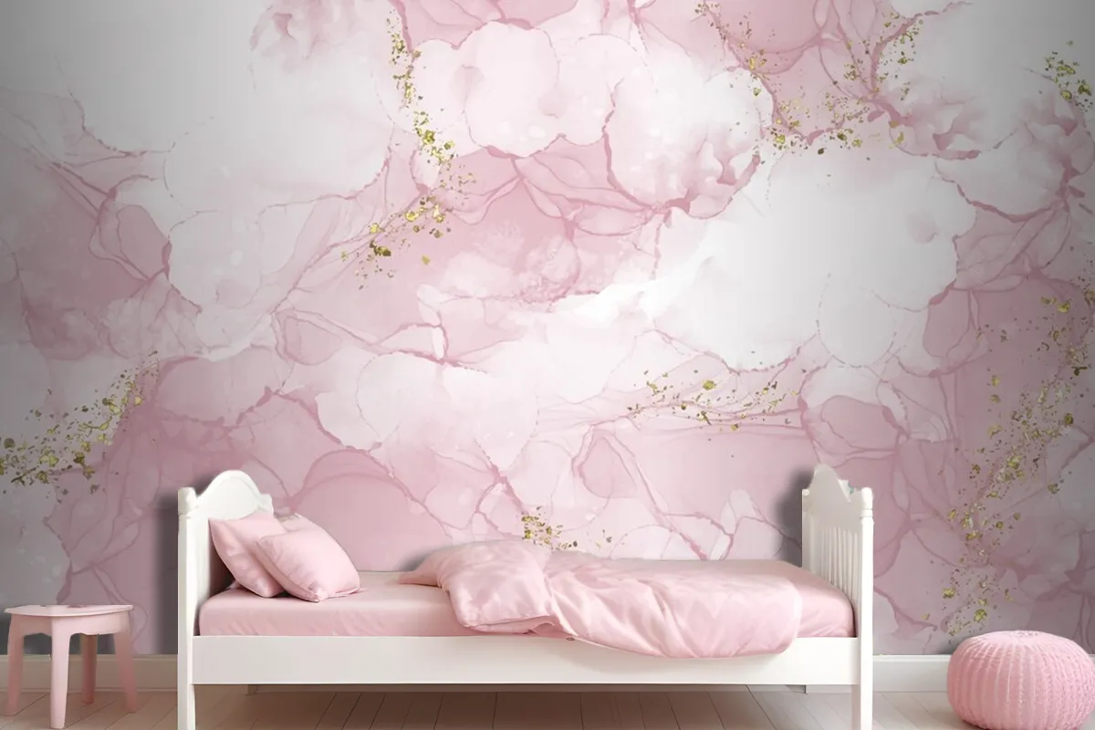 Hand Painted Watercolor Background Wallpaper Mural