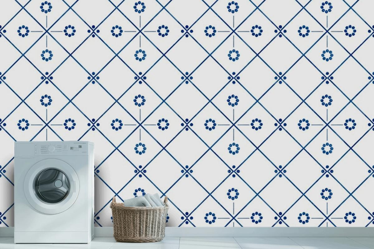 Tiles Textured Pattern Wallpaper Mural