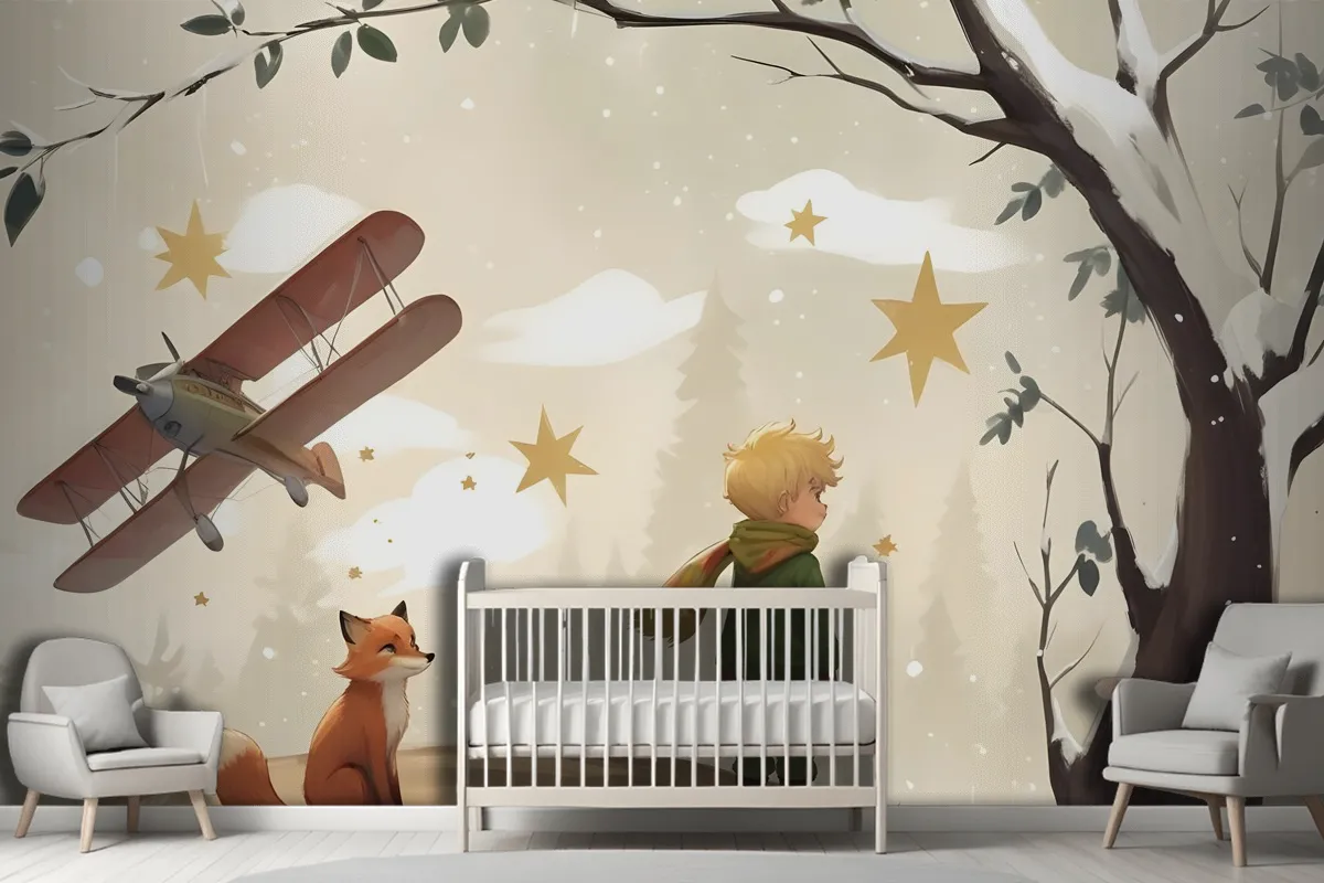 Kids Little Prince Wallpaper Mural