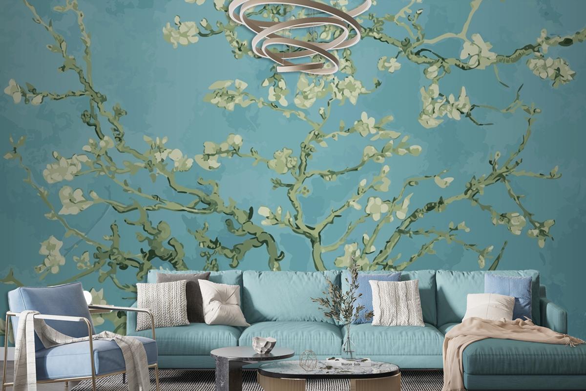 Van Gogh Almond Blossom Wallpaper Mural