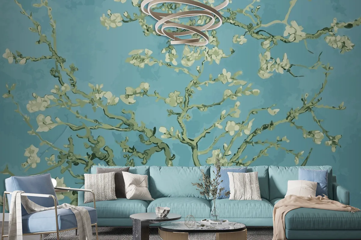 Van Gogh Almond Blossom Wallpaper Mural