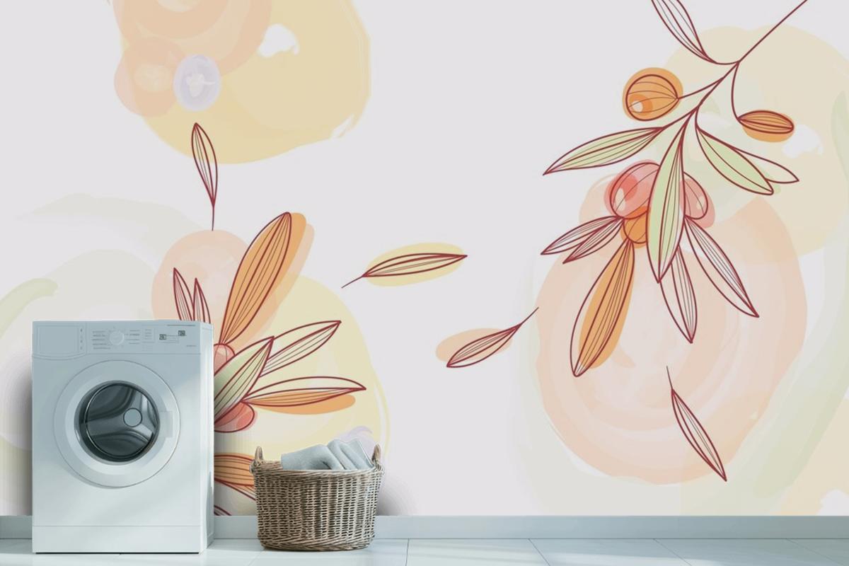 Watercolor Natural Wallpaper Mural