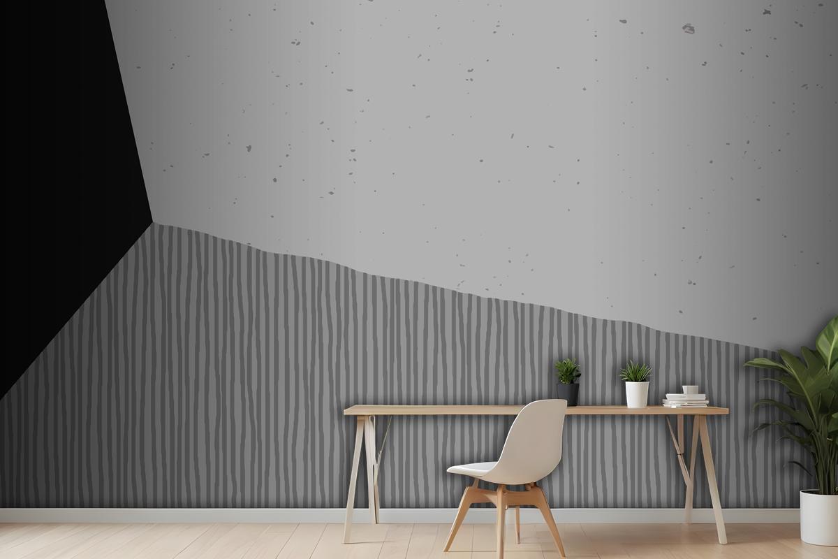 Abstarct Background In Black And White Wallpaper Mural