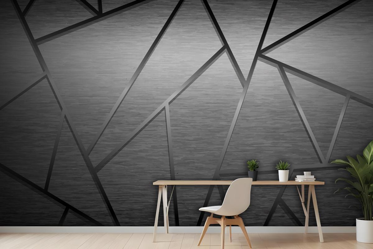 Geometrical Background Office Wallpaper Mural