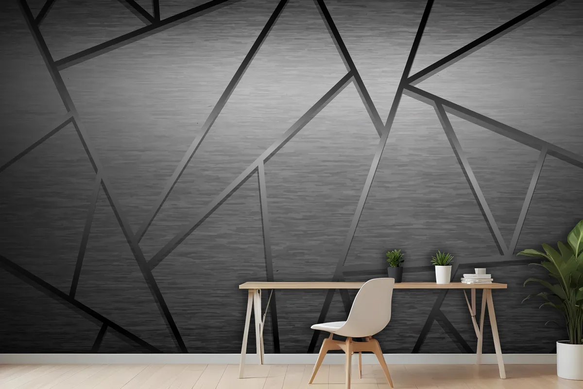 Geometrical Background Office Wallpaper Mural