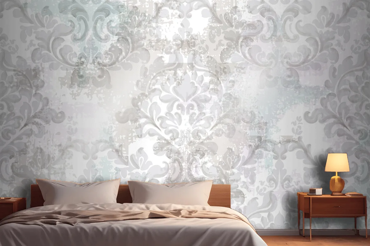 Baroque Texture Pattern Wallpaper Mural