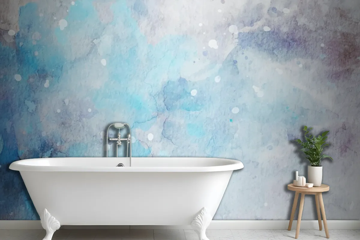 Abstract Watercolor Artwork Texture Wallpaper Mural