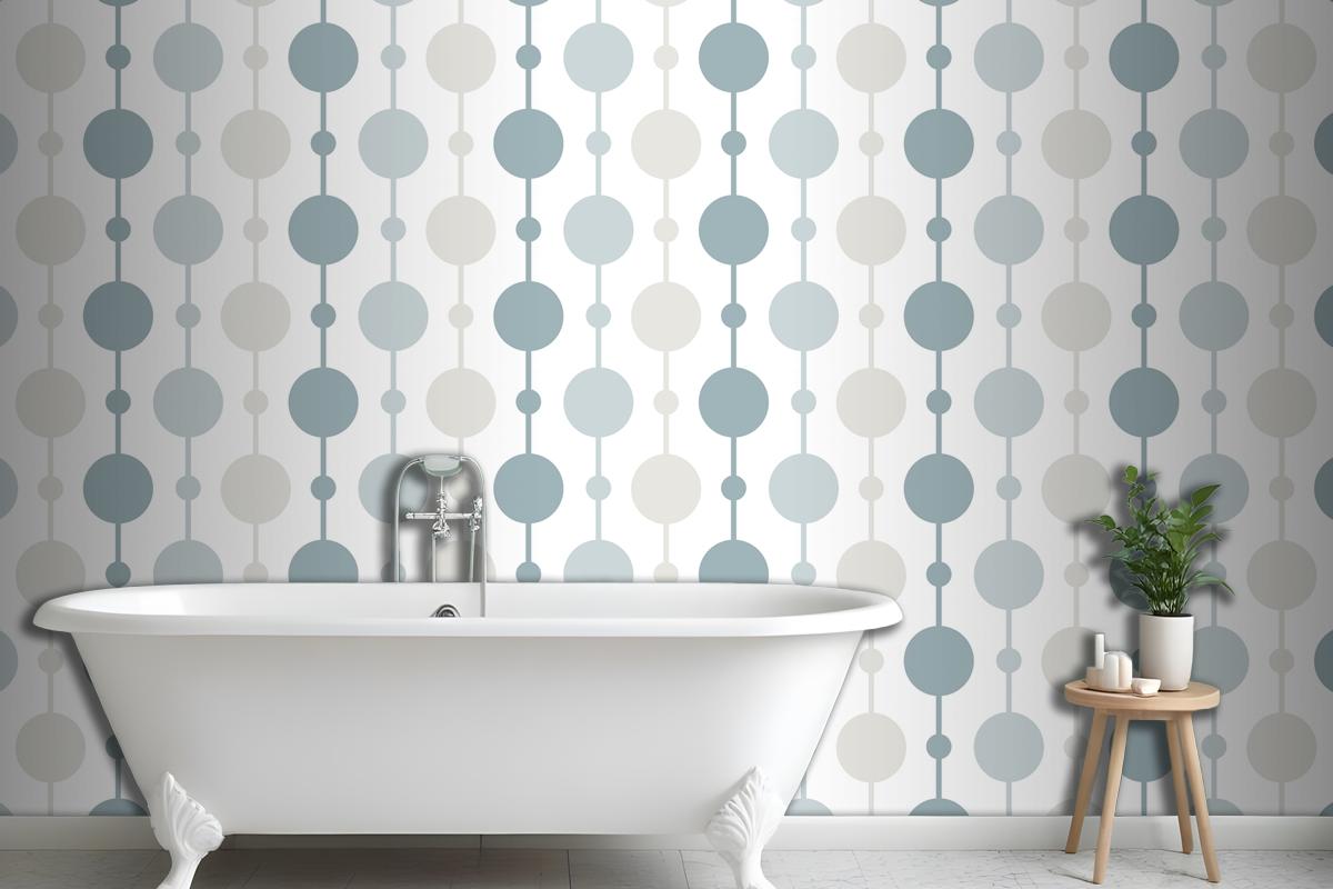 Flat Design Nordic Pattern Wallpaper Mural