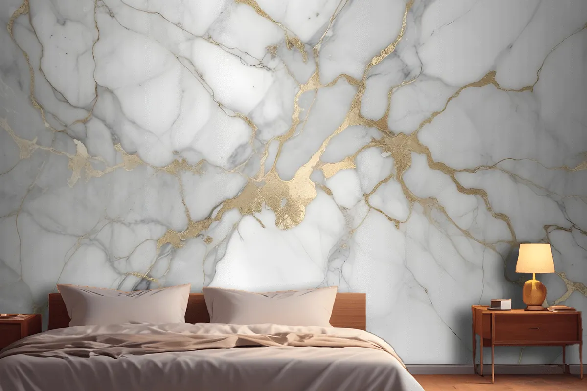 Abstract Marble Wallpaper Mural