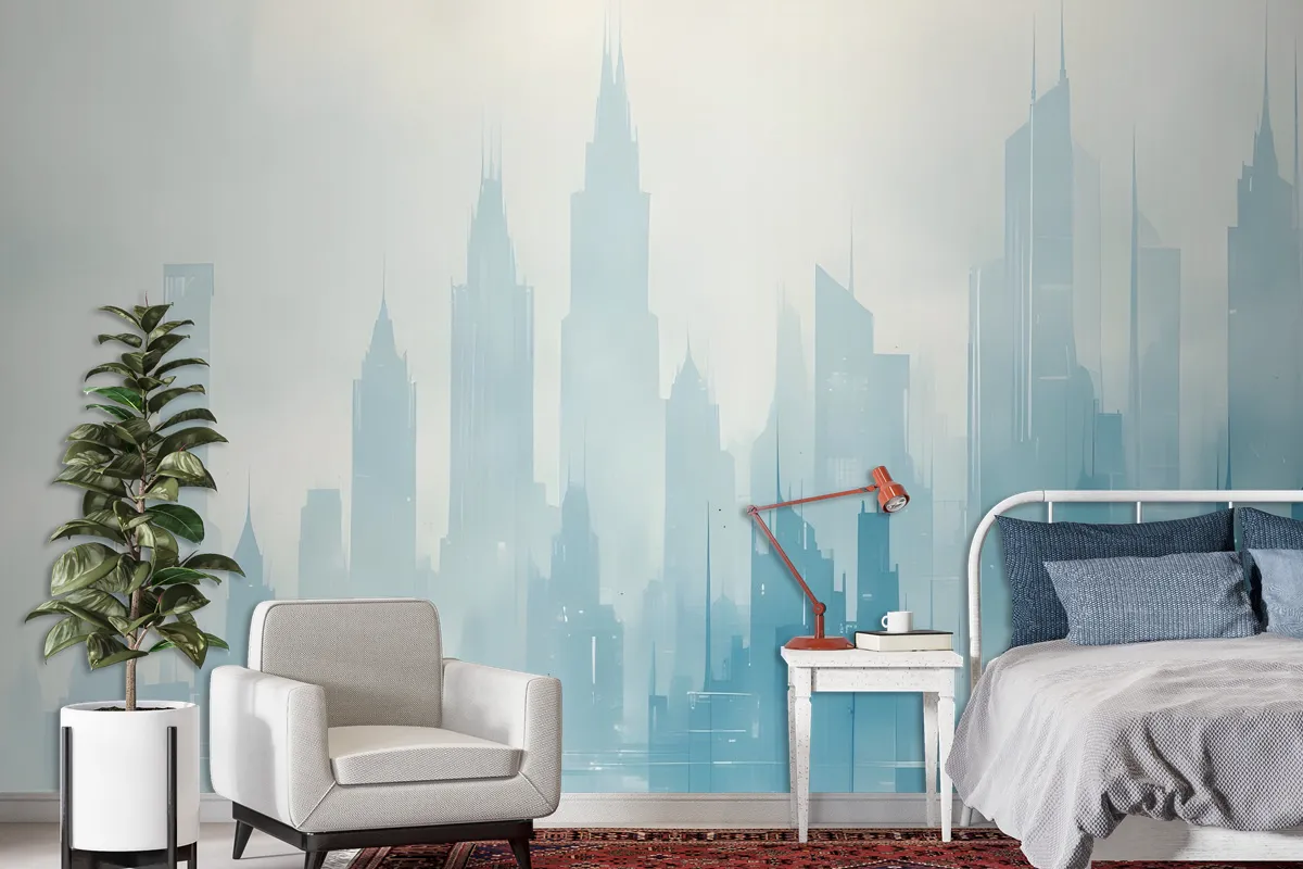 Cityscape Wallpaper Mural