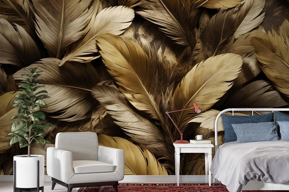 Dead Leaf Wallpaper Wallpaper Mural