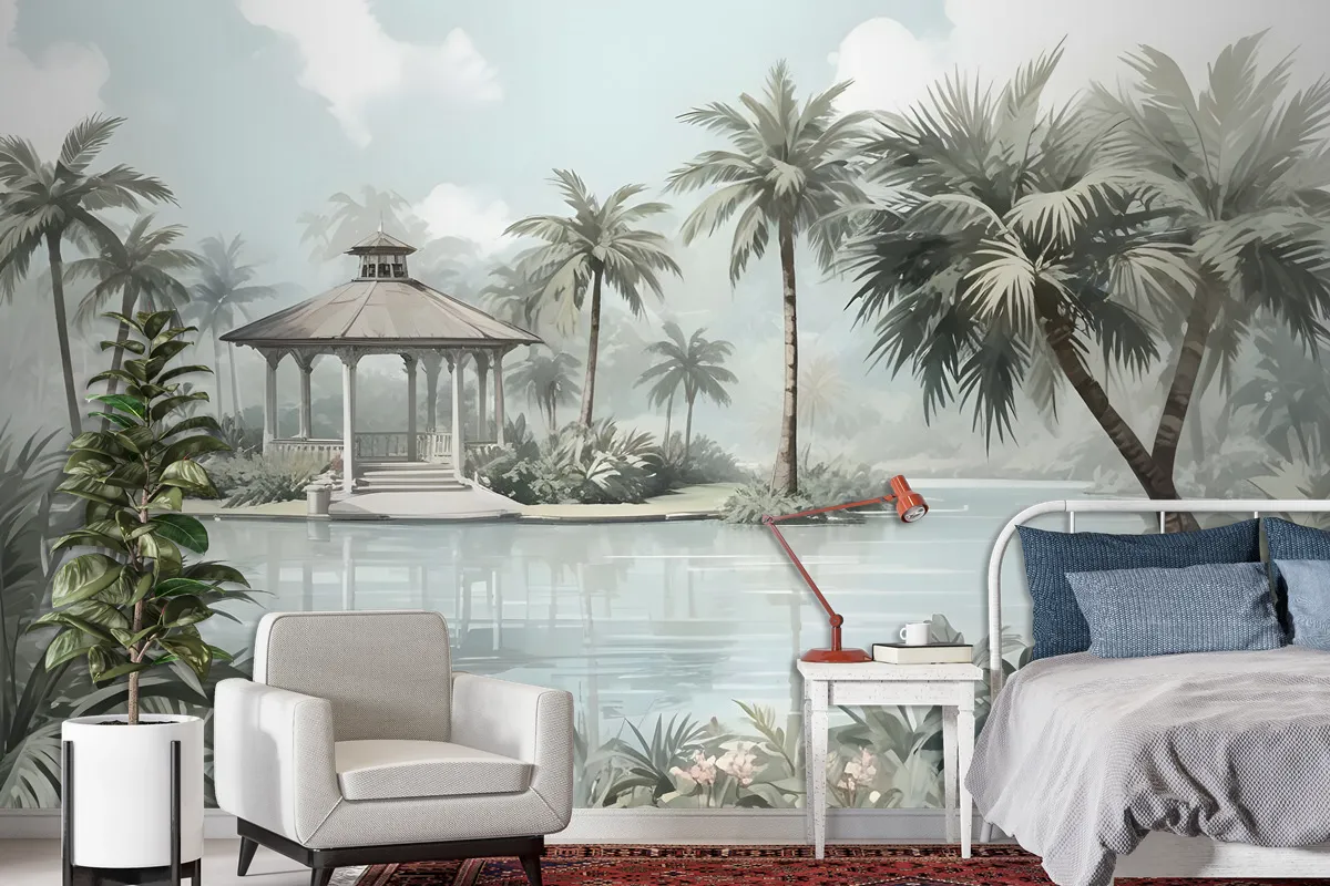 Exotic Landscape Wallpaper Mural