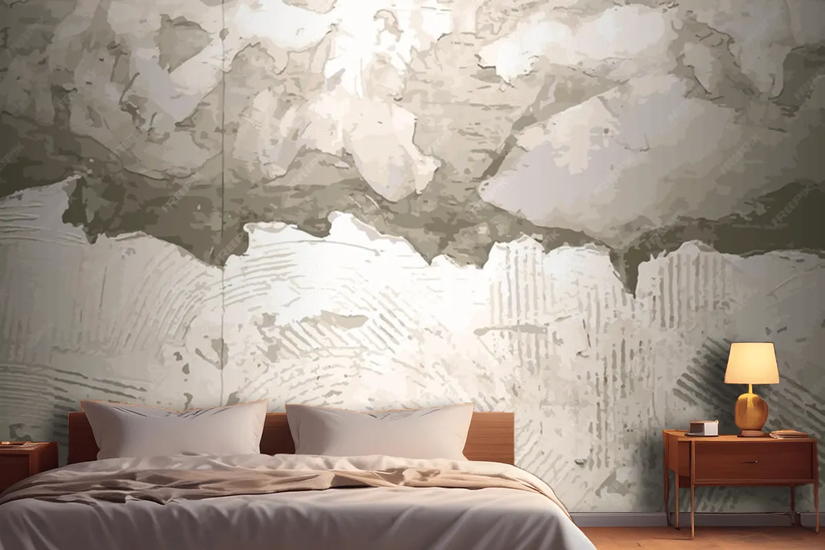 Decorative Concept Wall Pattern And Grunge Texture Wallpaper Mural