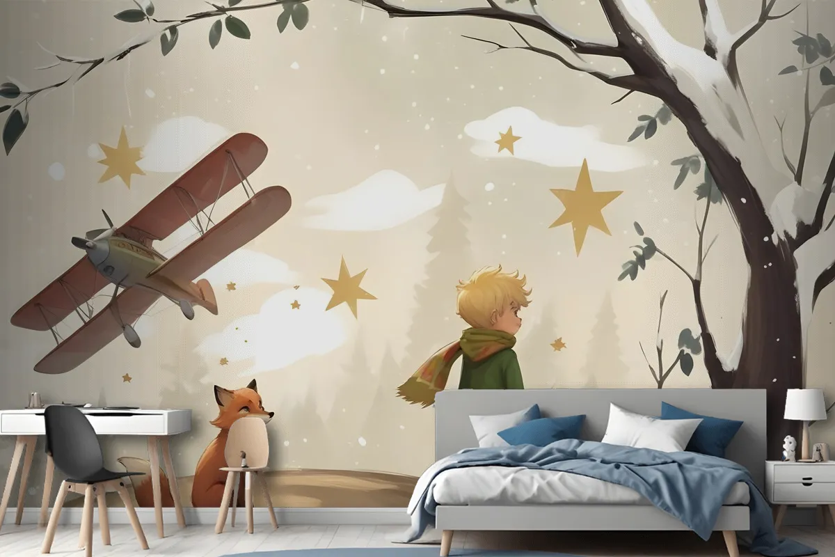 Kids Little Prince Wallpaper Mural