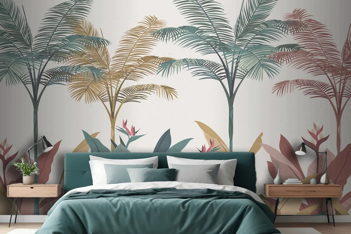 Tropical Design Wallpaper Mural