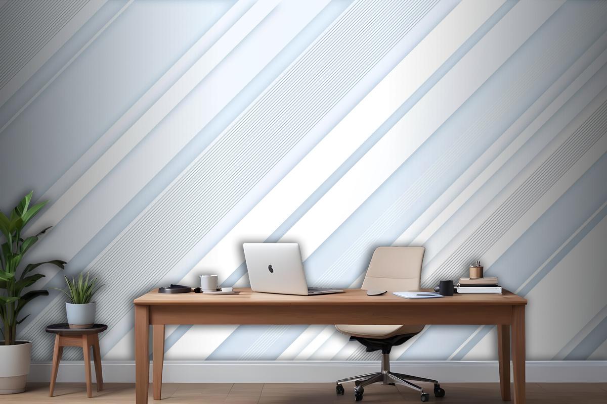 Paper Style Dynamic Lines Background Wallpaper Mural