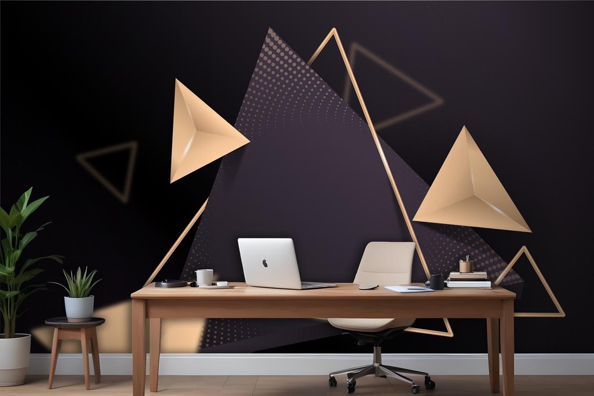 Realistic Luxury Office Wallpaper Mural