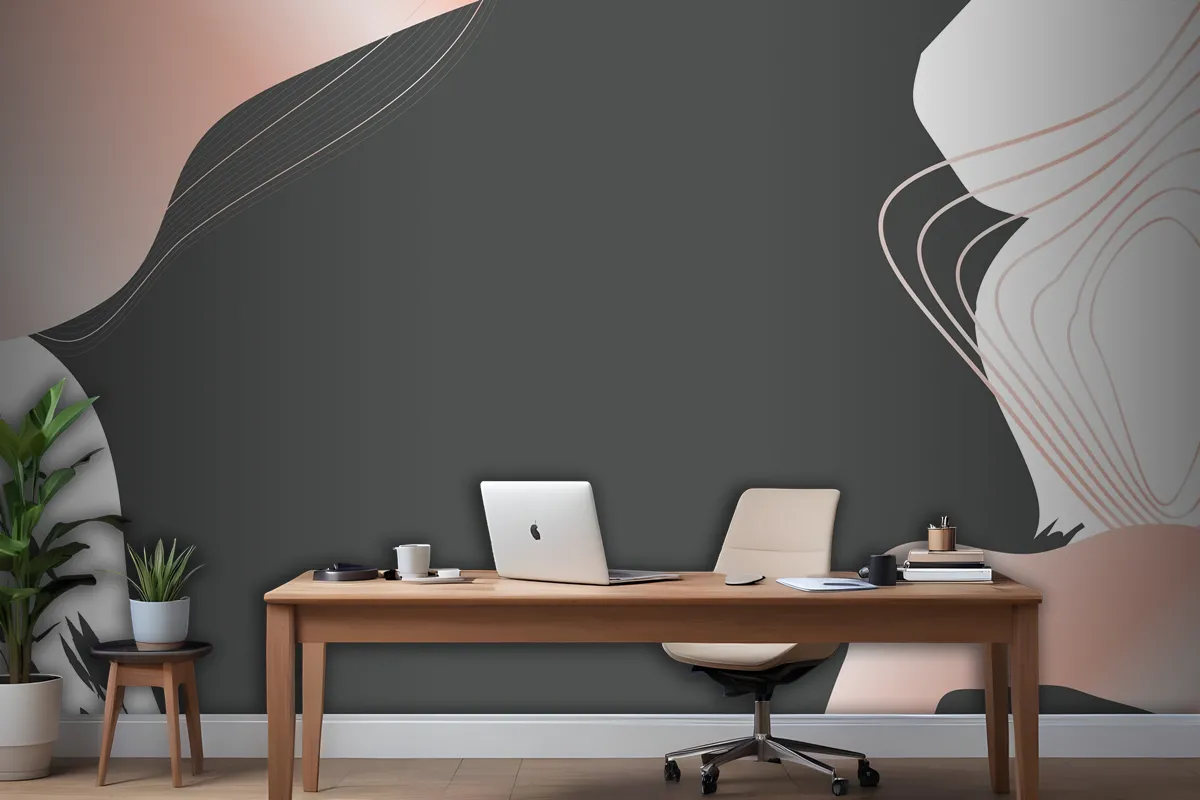 Abstract Background Office Wallpaper Mural