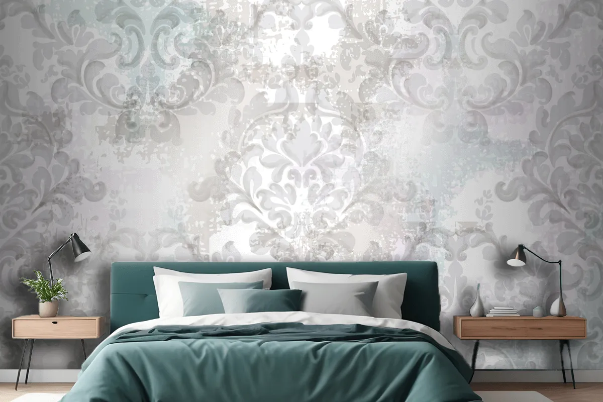 Baroque Texture Pattern Wallpaper Mural