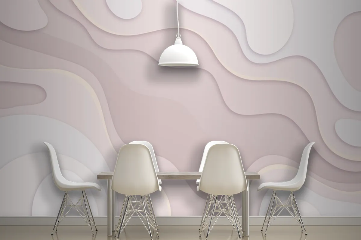 Abstract Paper Style Background Wallpaper Mural