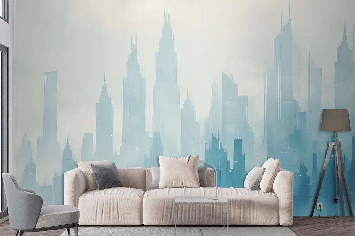 Cityscape Wallpaper Mural