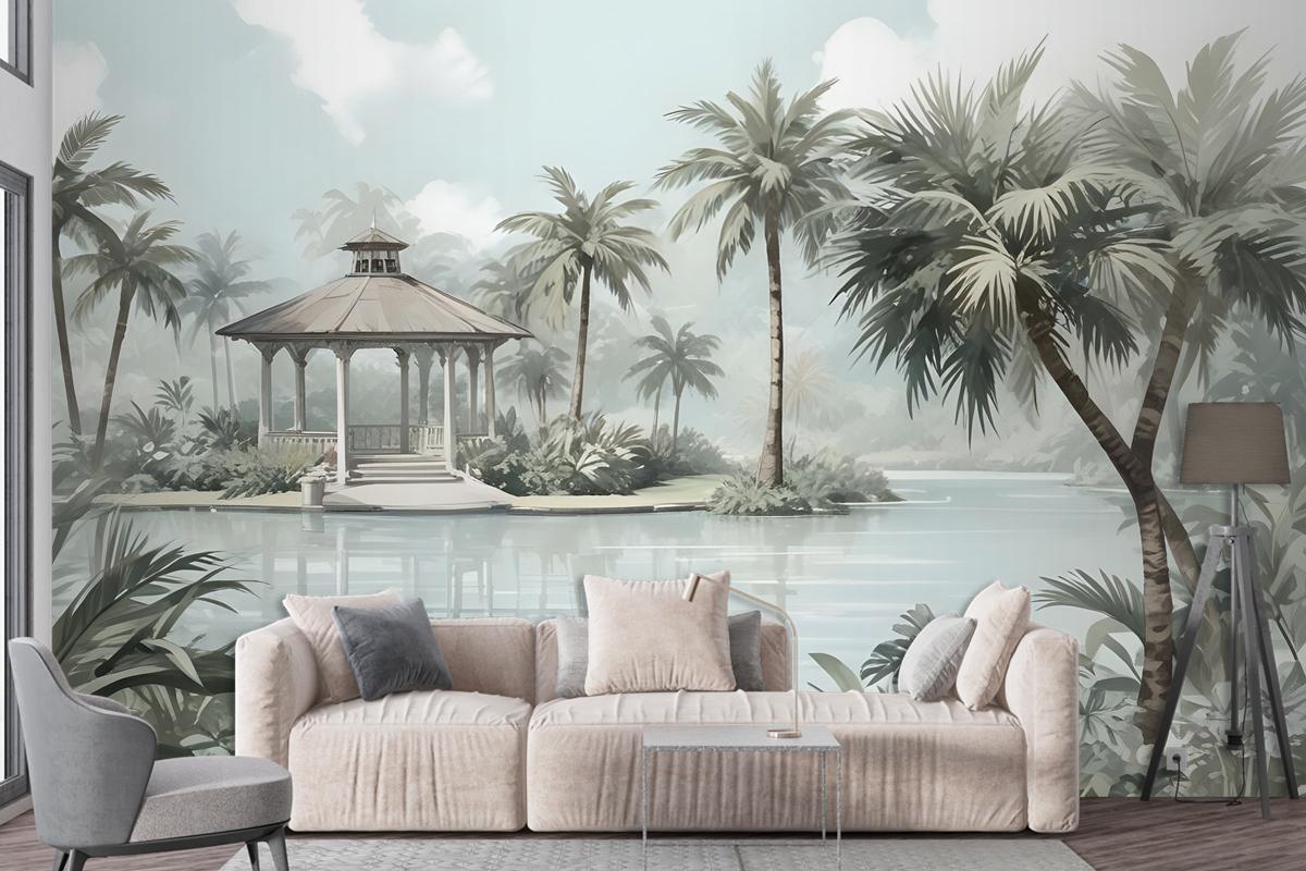 Exotic Landscape Wallpaper Mural