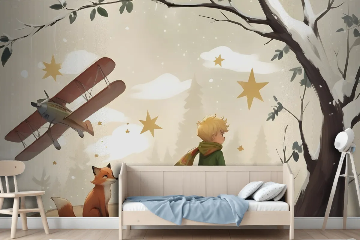 Kids Little Prince Wallpaper Mural