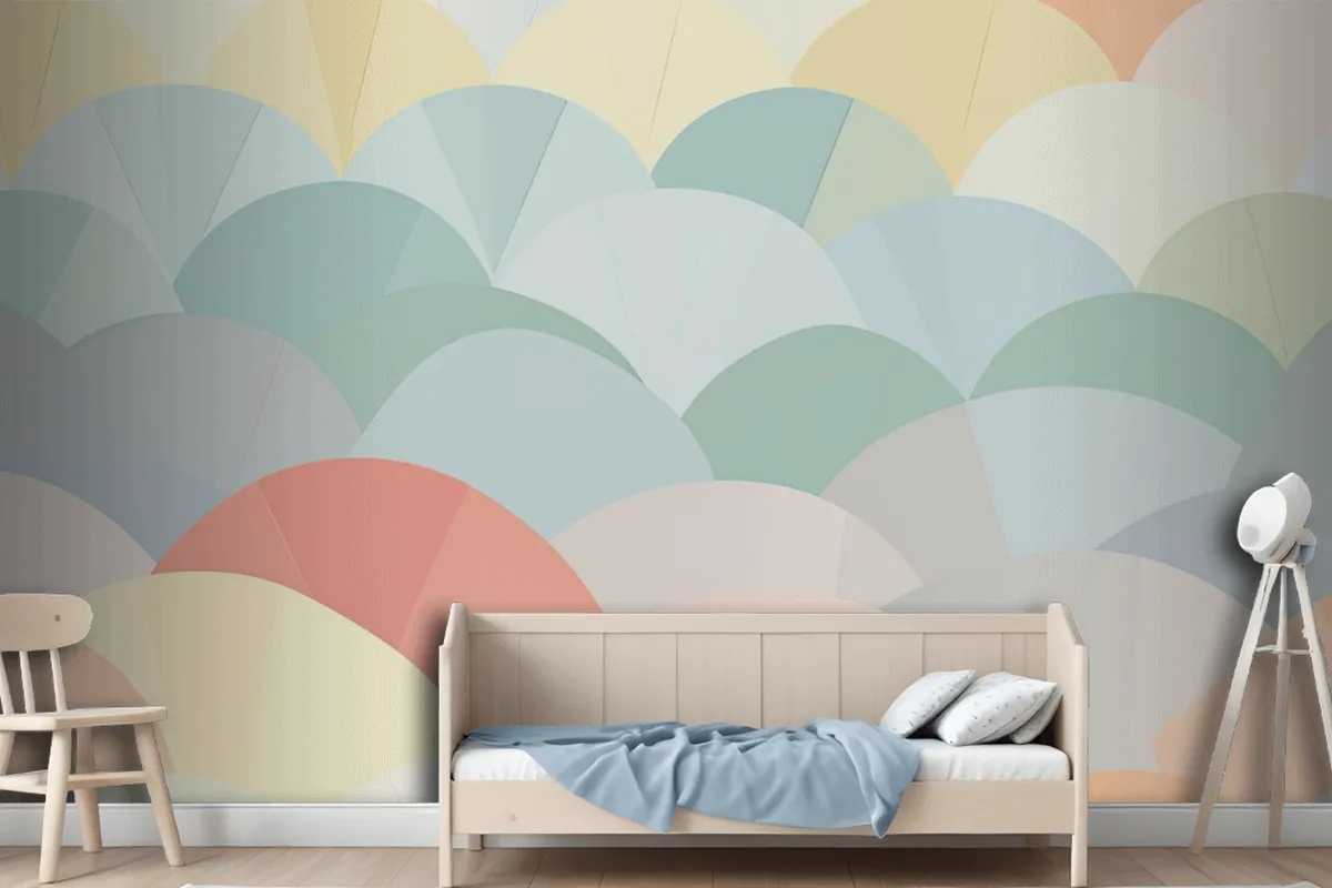 Of Banner For Background Pastel Wallpaper Mural