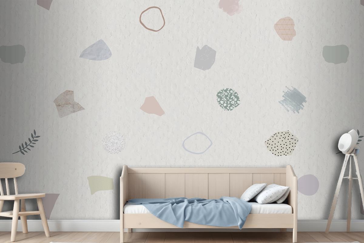 Ripped Paper Note Seamless Wallpaper Design Wallpaper Mural