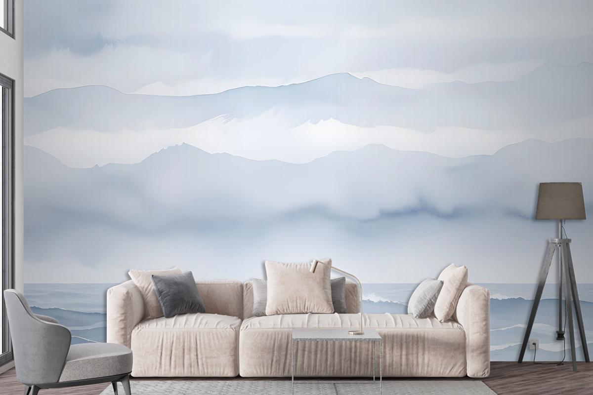 Soft Waves Wallpaper Mural