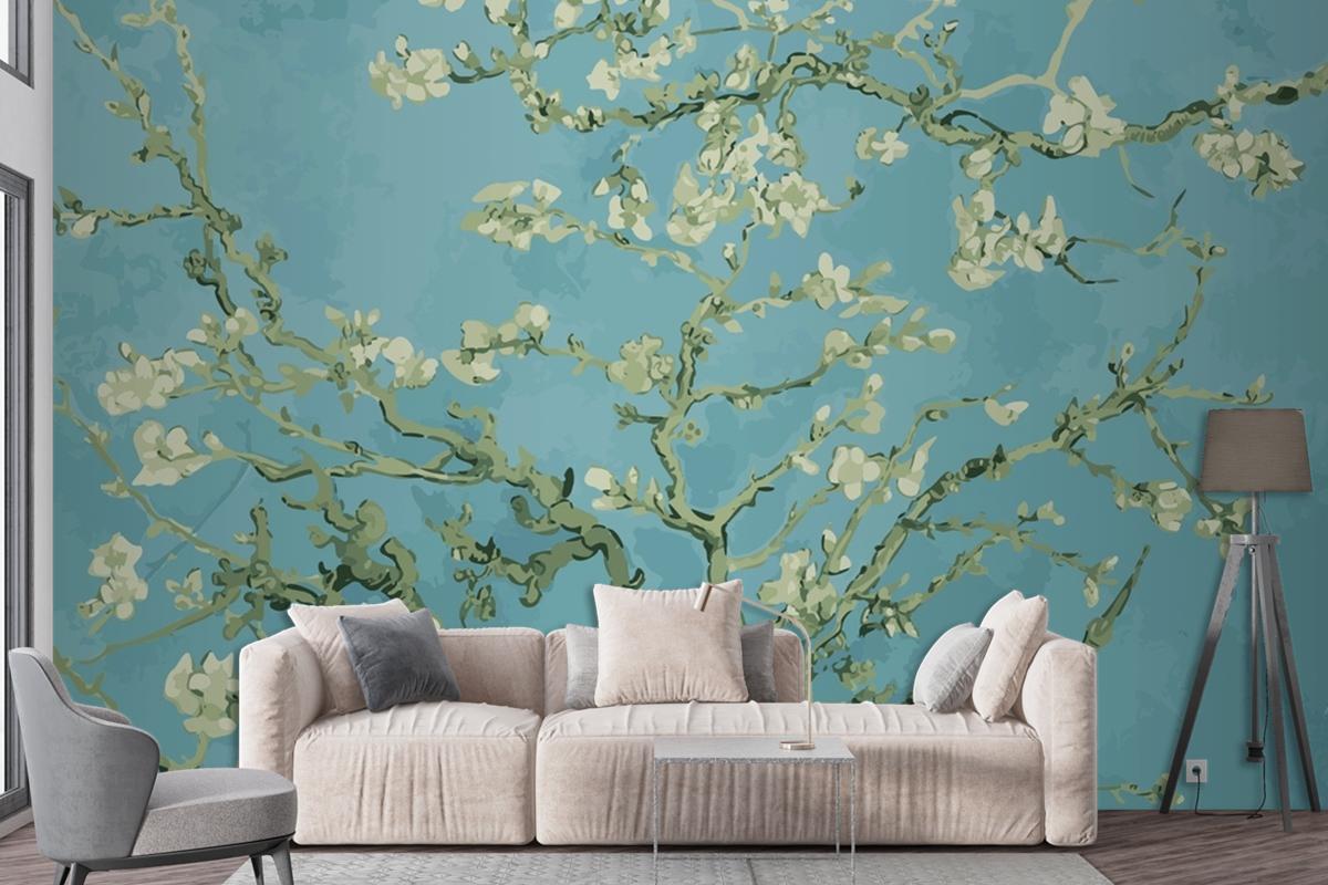 Van Gogh Almond Blossom Wallpaper Mural