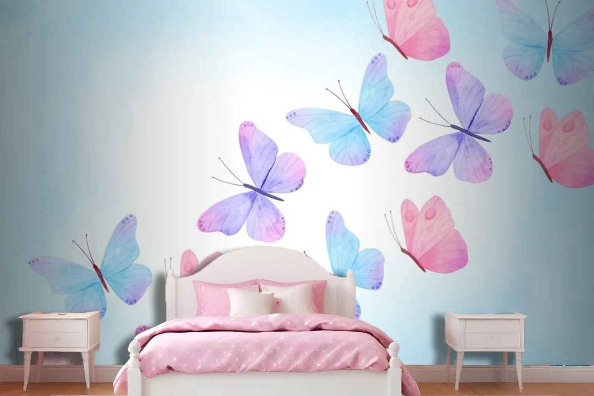 Watercolor Oil Painting Background Wallpaper Mural