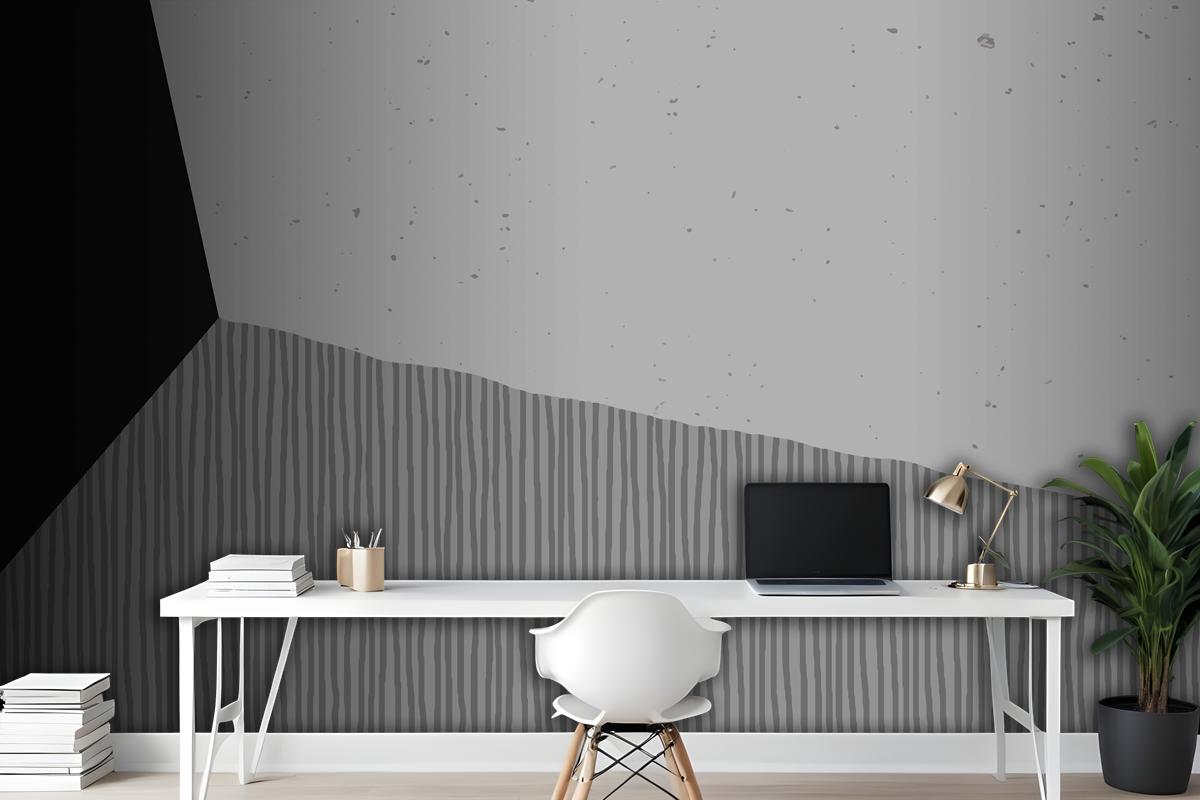 Abstarct Background In Black And White Wallpaper Mural