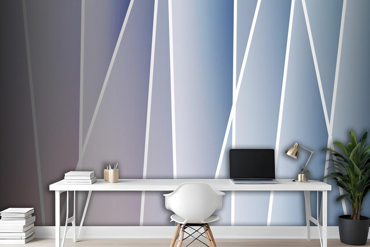 Abstract Pastel Soft Gradient Line Decorative Background Wallpaper Mural