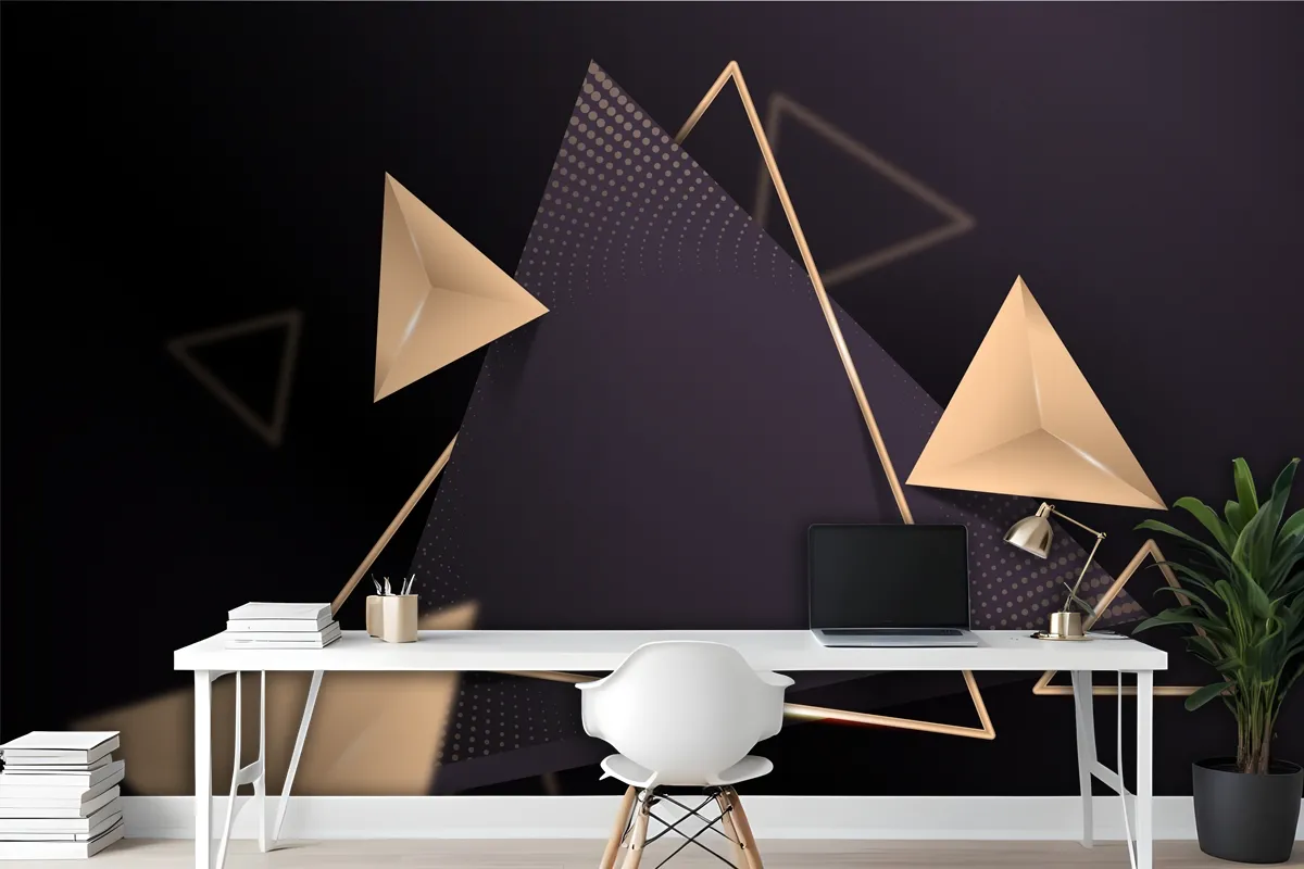 Realistic Luxury Office Wallpaper Mural