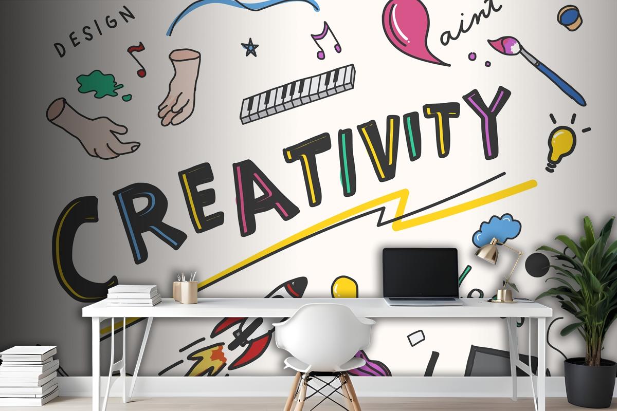 Creativity And Innovation Concept Wallpaper Mural