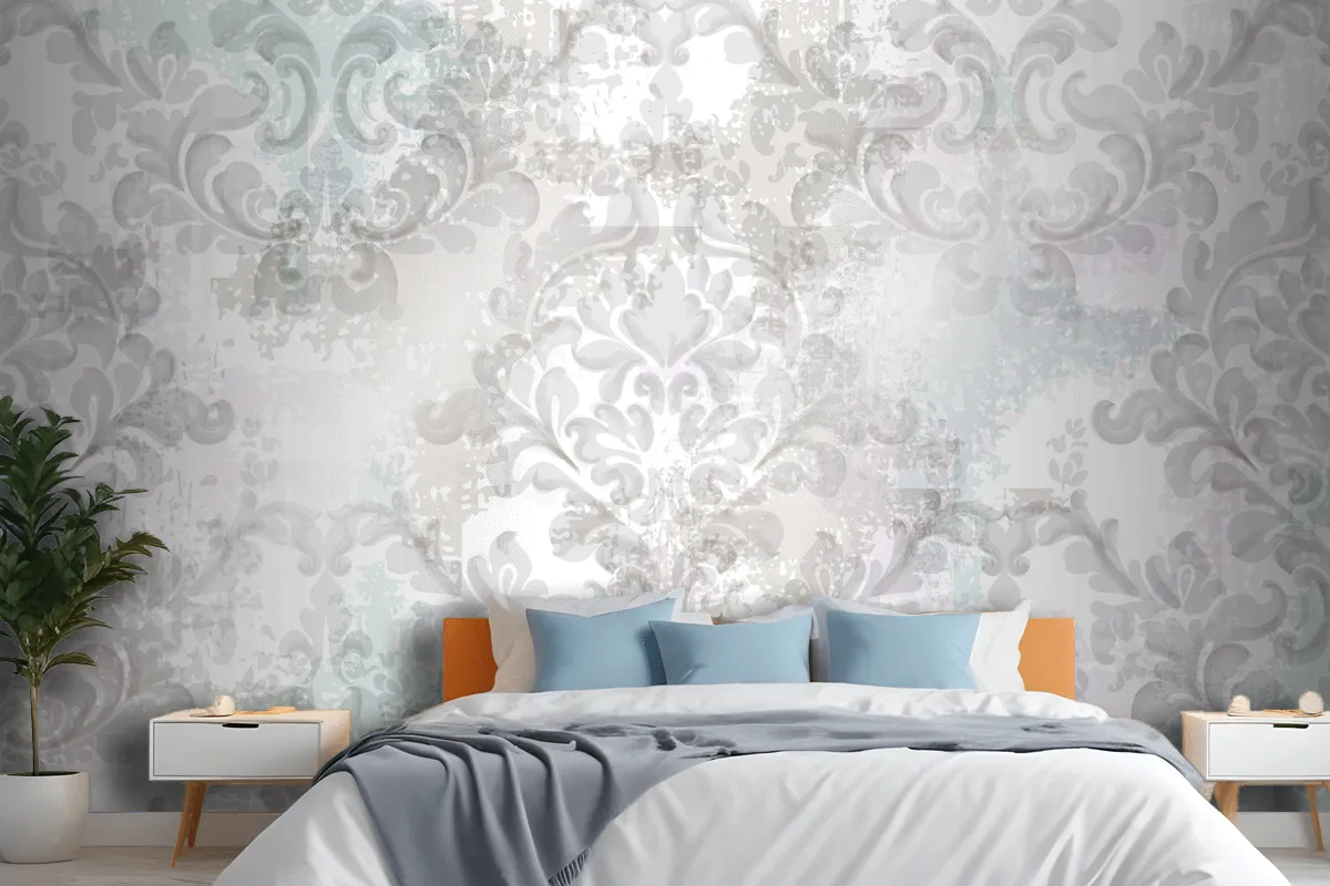 Baroque Texture Pattern Wallpaper Mural