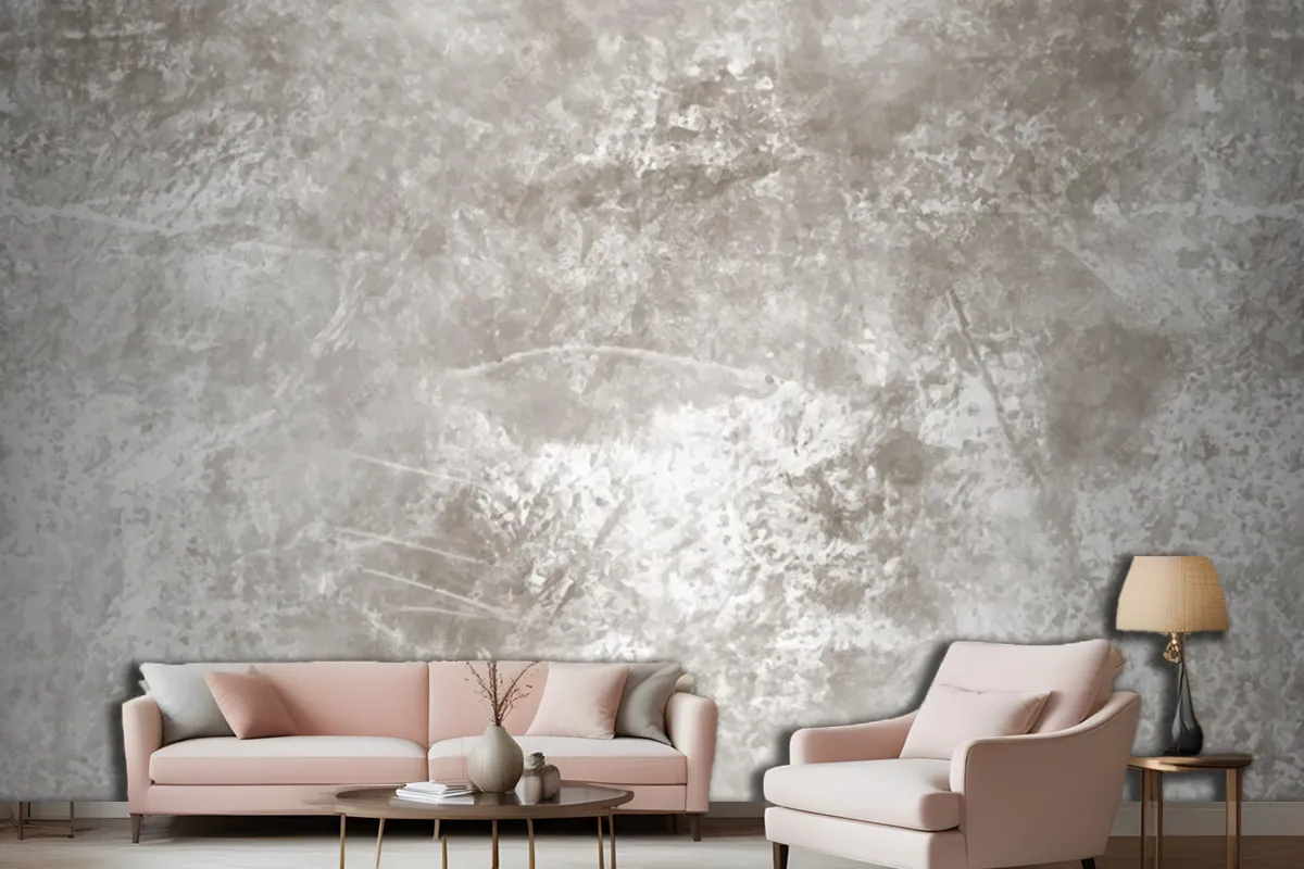 Abstract Grunge Background Neutral Color Living Room Wallpaper