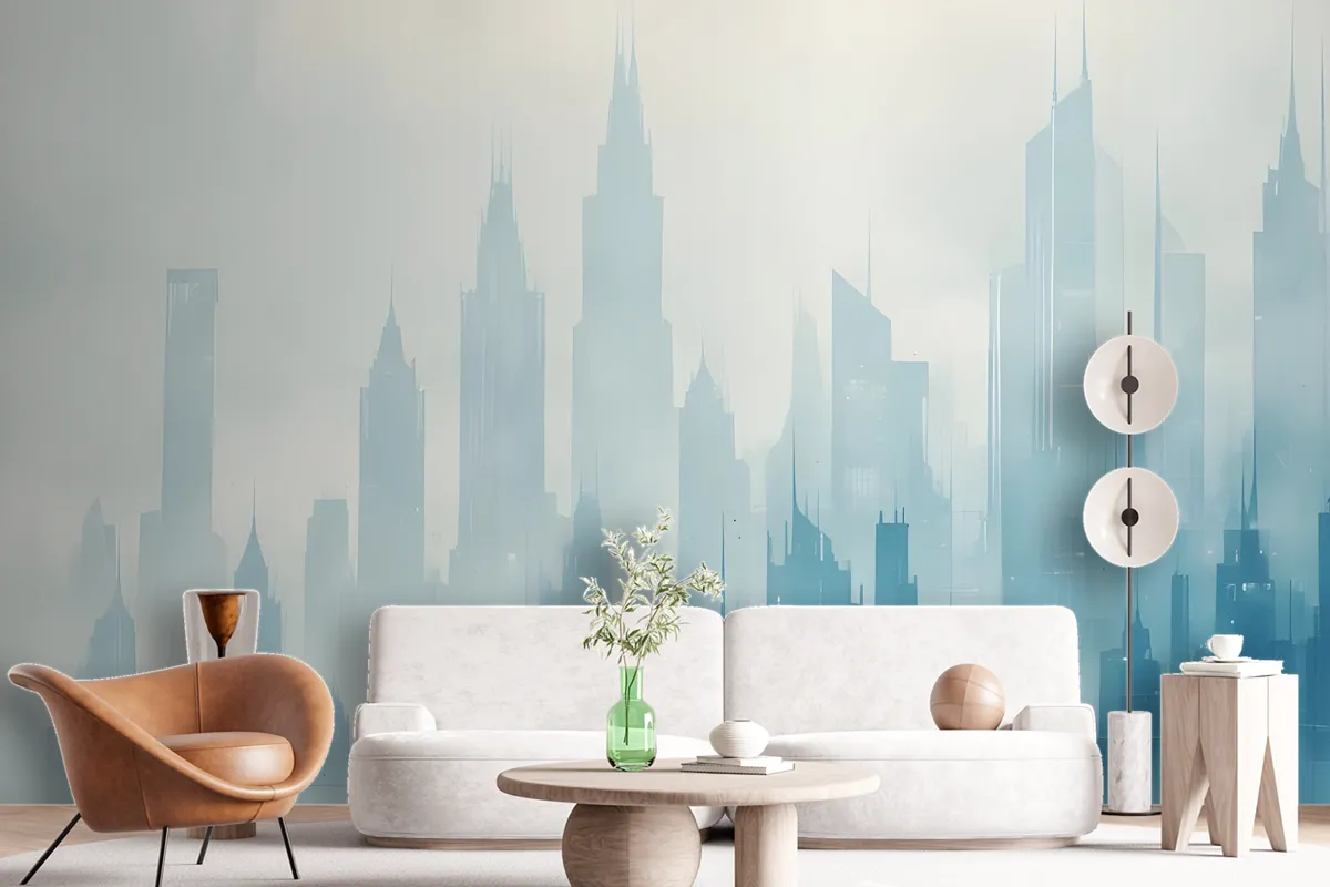 Cityscape Wallpaper Mural