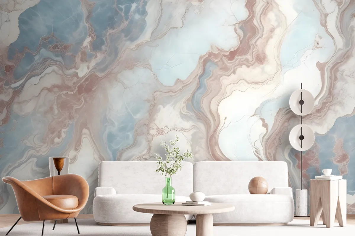 Colorful Onyx Marble Wallpaper Mural