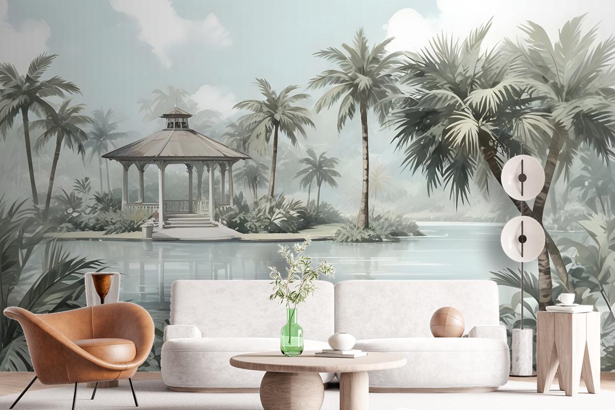 Exotic Landscape Wallpaper Mural