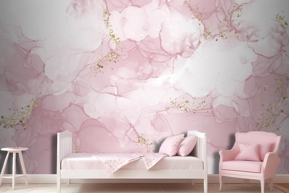 Hand Painted Watercolor Background Wallpaper Mural