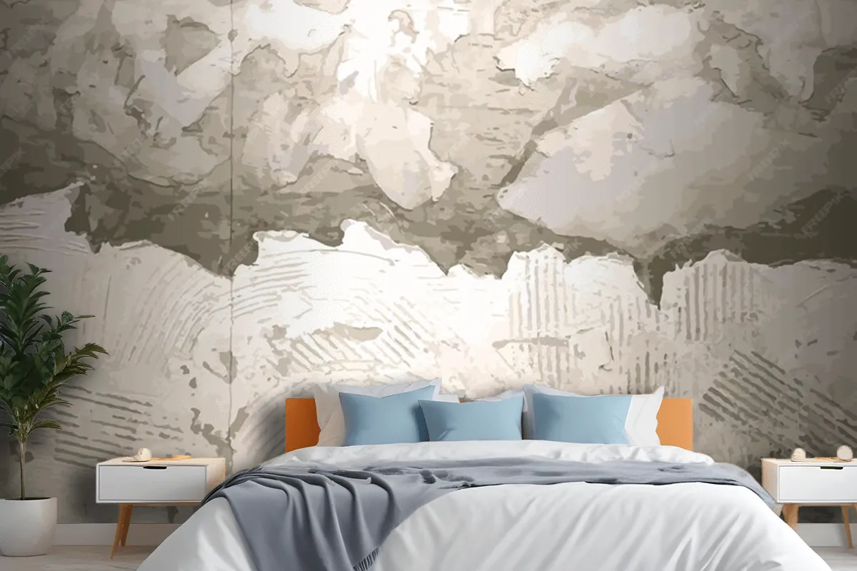 Decorative Concept Wall Pattern And Grunge Texture Wallpaper Mural