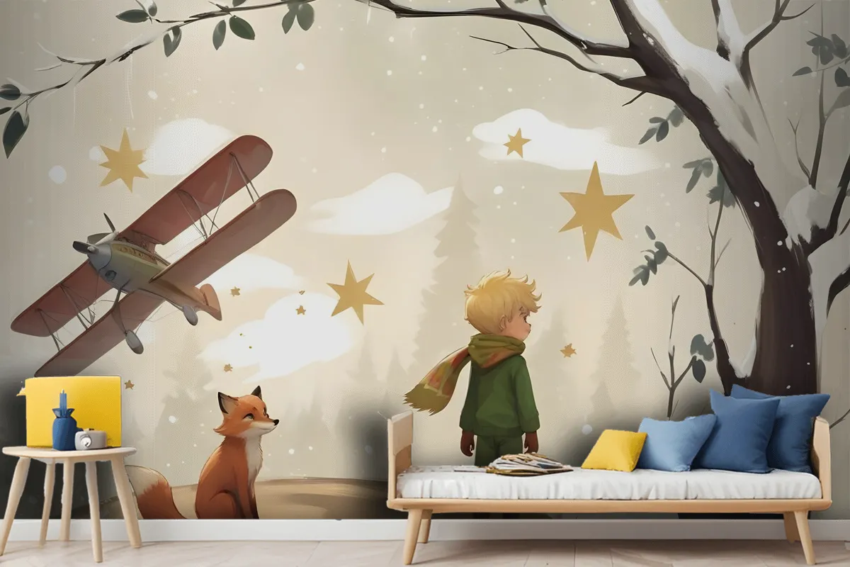 Kids Little Prince Wallpaper Mural