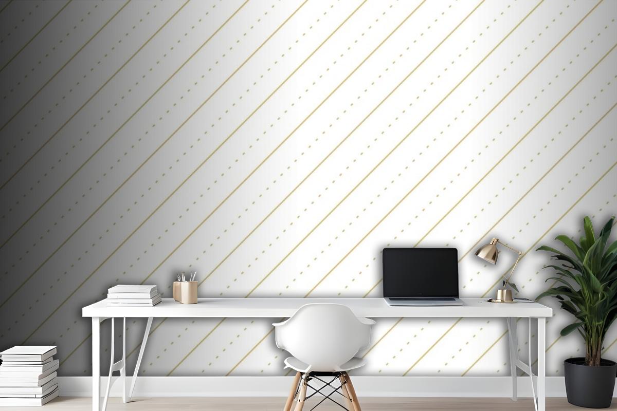 Minimalistic Diagonal Line Geometric Patterns Banner Design Wallpaper Mural