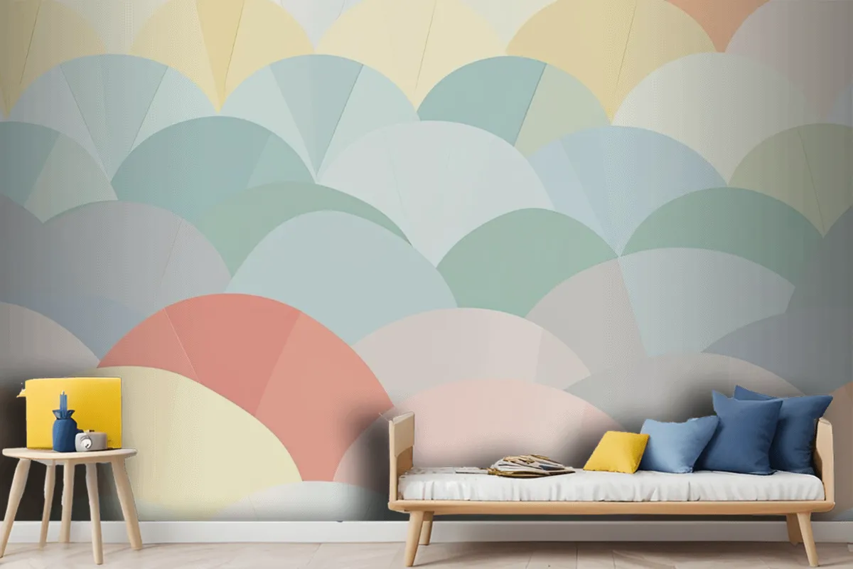 Of Banner For Background Pastel Wallpaper Mural